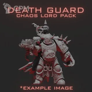 Описание картинки Plague Marine Champion от MrMetalHorror по цене 350руб | Свободный Рынок Миниатюр - СРМ