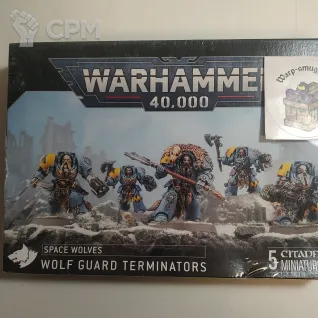 Описание картинки Wolf Guard Terminators от Warp-Smuggling по цене 6 300руб | Свободный Рынок Миниатюр - СРМ