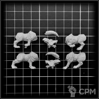 Описание картинки Goblin Wolf Chariot от OldHammer Мастерская по цене 850руб | Свободный Рынок Миниатюр - СРМ
