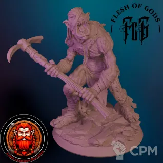 Описание картинки Шахтер мутант от Falgrim's_shop по цене 420руб | Свободный Рынок Миниатюр - СРМ