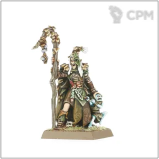 Описание картинки Mage (Spellsinger with Staff ) от OldHammer Мастерская по цене 350руб | Свободный Рынок Миниатюр - СРМ