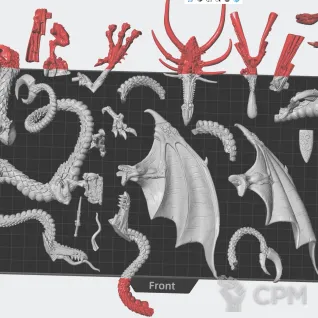 Описание картинки Wood Elf Noble on Forest Dragon от White Rhino по цене 1 299руб | Свободный Рынок Миниатюр - СРМ