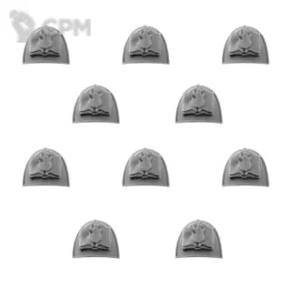 Описание картинки Word Bearers Legion MKIV Shoulder Pads от Hellraiser по цене 300руб | Свободный Рынок Миниатюр - СРМ