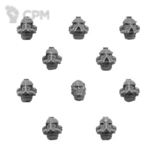 Описание картинки Word Bearers MKIV Upgrade Pack - Heads от Hellraiser по цене 300руб | Свободный Рынок Миниатюр - СРМ