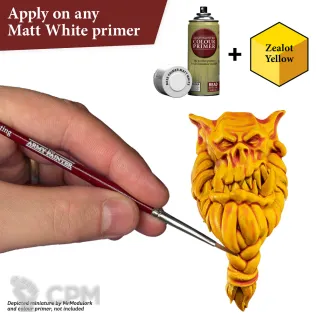 Описание картинки The Army Painter Speedpaints 2.0: Zealot Yellow (GW Bad Moon Yellow) от ZvZ Bitz Shop по цене 356руб | Свободный Рынок Миниатюр - СРМ