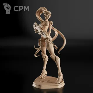 Описание картинки Widowmaker Фигурка (Overwatch) от GAS3TXD  по цене 2 900руб | Свободный Рынок Миниатюр - СРМ