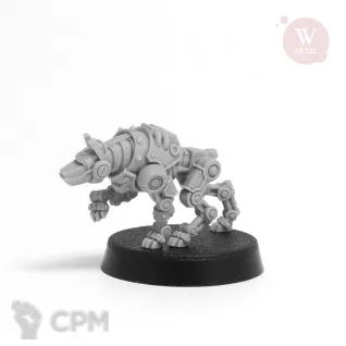 Описание картинки Plootow the Cyberdog от Артель W по цене 550руб | Свободный Рынок Миниатюр - СРМ
