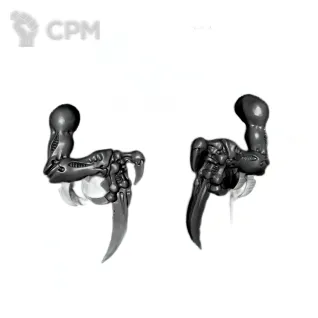 Описание картинки Tyranids - Exocrine Talon L&amp;R от 3D Print Workshop по цене 107руб | Свободный Рынок Миниатюр - СРМ