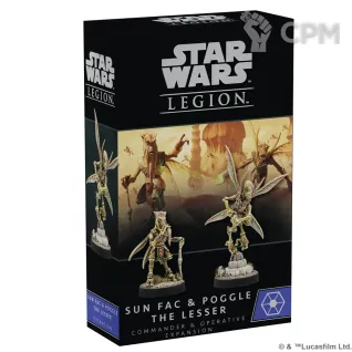 Описание картинки Star Wars Legion Sun Fac & Poggle The Lesser Commander Expansion от StarkLogistics по цене 3 000руб | Свободный Рынок Миниатюр - СРМ