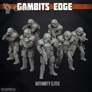 Описание картинки Authority Elites от PocketSized Prints по цене 990руб | Свободный Рынок Миниатюр - СРМ
