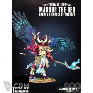 Описание картинки Magnus the Red от NEW-MINIATURES по цене 5 434руб | Свободный Рынок Миниатюр - СРМ