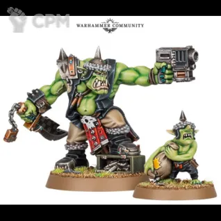 Описание картинки Gorzag Gitstompa And Nikkit от NEW-MINIATURES по цене 888руб | Свободный Рынок Миниатюр - СРМ