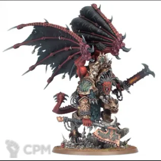Описание картинки Angron, Daemon Primarch of Khorne от NEW-MINIATURES по цене 4 702руб | Свободный Рынок Миниатюр - СРМ