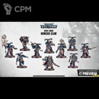 Описание картинки Nemesis Claw Kill Team от NEW-MINIATURES по цене 3 553руб | Свободный Рынок Миниатюр - СРМ
