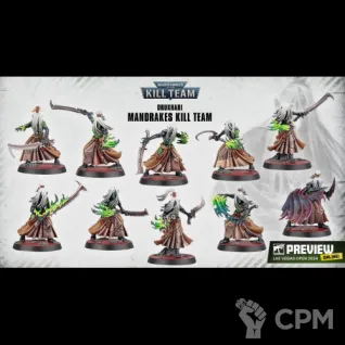 Описание картинки Mandrakes Kill Team от NEW-MINIATURES по цене 2 299руб | Свободный Рынок Миниатюр - СРМ
