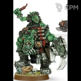 Описание картинки Ork Kommando Nob от NEW-MINIATURES по цене 627руб | Свободный Рынок Миниатюр - СРМ