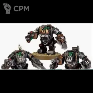 Описание картинки Ork Meganob squad (1999) от NEW-MINIATURES по цене 1 881руб | Свободный Рынок Миниатюр - СРМ