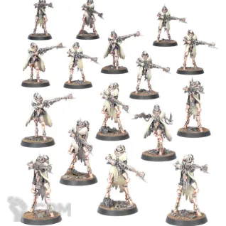 Описание картинки Skitarii Battle-Pilgrym Corpus x 8 от Darkminiatures по цене 1 881руб | Свободный Рынок Миниатюр - СРМ