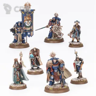 Описание картинки Captain Titus and The Wardens of Ultramar от Darkminiatures по цене 2 200руб | Свободный Рынок Миниатюр - СРМ