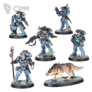 Описание картинки Wolf Scouts от Darkminiatures по цене 1 881руб | Свободный Рынок Миниатюр - СРМ