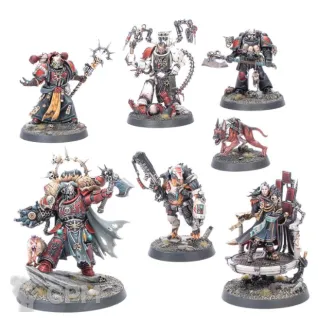 Описание картинки Huron Blackheart and the Masters of the Maelstrom от Darkminiatures по цене 2 400руб | Свободный Рынок Миниатюр - СРМ