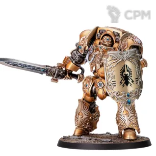 Описание картинки Custodian Dreadnought от Darkminiatures по цене 2 600руб | Свободный Рынок Миниатюр - СРМ