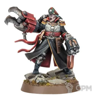 Описание картинки Commissar Yarrick от NEW-MINIATURES по цене 1 000руб | Свободный Рынок Миниатюр - СРМ