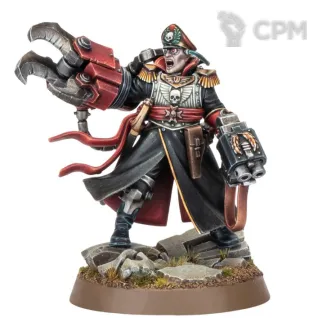 Описание картинки Commissar Yarrick от Darkminiatures по цене 1 000руб | Свободный Рынок Миниатюр - СРМ