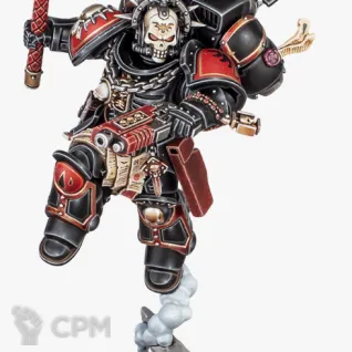 Описание картинки Chaplain With Jump Pack (Armageddon) от NEW-MINIATURES по цене 1 000руб | Свободный Рынок Миниатюр - СРМ
