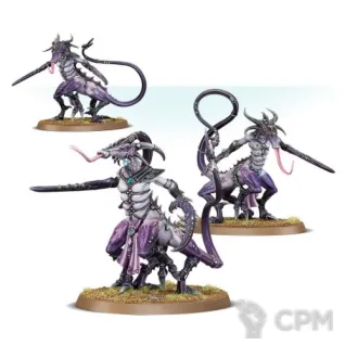 Описание картинки Daemons of Slaanesh - Fiends от NEW-MINIATURES по цене 1 881руб | Свободный Рынок Миниатюр - СРМ