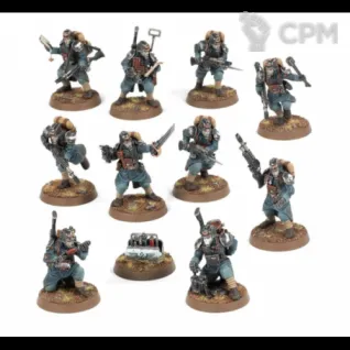 Описание картинки Veteran Guardsmen от NEW-MINIATURES по цене 2 194руб | Свободный Рынок Миниатюр - СРМ