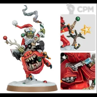 Описание картинки Da Red Gobbo and Bounce от NEW-MINIATURES по цене 888руб | Свободный Рынок Миниатюр - СРМ