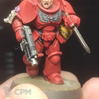 Описание картинки Assault Intercessor Squad (5 штук) от ktotoad по цене 2 100руб | Свободный Рынок Миниатюр - СРМ