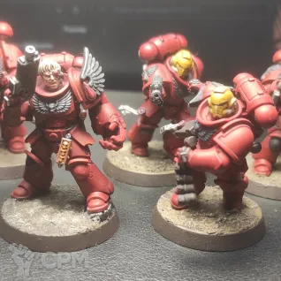 Описание картинки Assault Intercessor Squad (5 штук) от ktotoad по цене 2 100руб | Свободный Рынок Миниатюр - СРМ