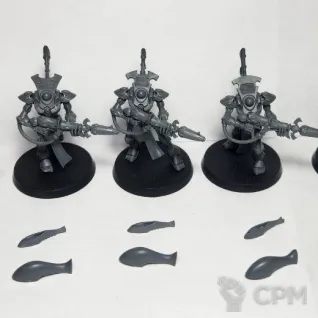 Описание картинки Wraithguards with wraithcannons, оригинал в грунте от Shamkin по цене 4 500руб | Свободный Рынок Миниатюр - СРМ