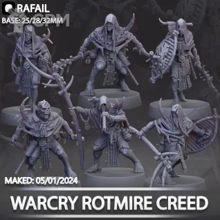 Описание картинки Rotmire Creed от Naggaroth Night по цене 2 500руб | Свободный Рынок Миниатюр - СРМ