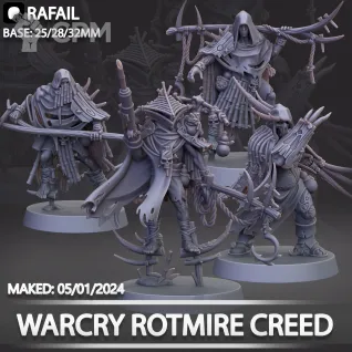 Описание картинки Rotmire Creed от Naggaroth Night по цене 2 500руб | Свободный Рынок Миниатюр - СРМ
