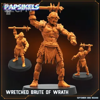 Описание картинки wretched brutes of wrath от Manufactorum76 по цене 450руб | Свободный Рынок Миниатюр - СРМ