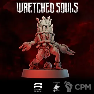 Описание картинки Wretched Souls от Manufactorum76 по цене 650руб | Свободный Рынок Миниатюр - СРМ
