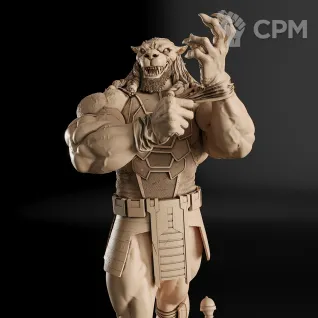 Описание картинки Battle Beast Фигурка (Invincible) от GAS3TXD  по цене 4 200руб | Свободный Рынок Миниатюр - СРМ