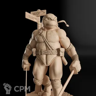 Описание картинки Leonardo Фигурка (TMNT) от GAS3TXD  по цене 3 600руб | Свободный Рынок Миниатюр - СРМ