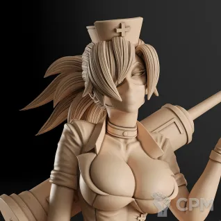 Описание картинки Valentine (Skull Girls) от GAS3TXD  по цене 3 600руб | Свободный Рынок Миниатюр - СРМ