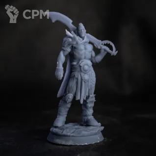 Описание картинки Голиаф, человек / Воин, варвар от Dark Craft Hobby по цене 256руб | Свободный Рынок Миниатюр - СРМ