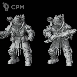 Описание картинки Solar auxilia Kill sqaud от 3D Wargaming по цене 1 250руб | Свободный Рынок Миниатюр - СРМ
