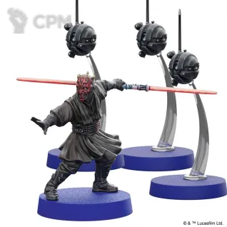 Описание картинки Star Wars: Legion - Darth Maul And Sith Probe Droids Operative Expansion от StarkLogistics по цене 2 500руб | Свободный Рынок Миниатюр - СРМ
