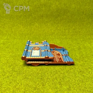 Описание картинки Террейн Battle Nun set Руина Б большая 2 этажа от Миниатюры и фигурки по цене 650руб | Свободный Рынок Миниатюр - СРМ