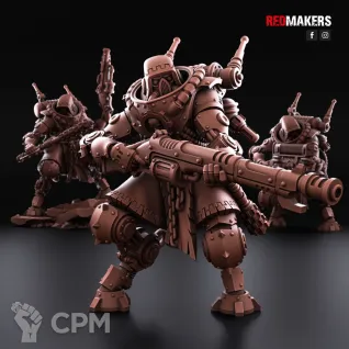 Описание картинки Tech Rangers от Wardog Workshop по цене 2 000руб | Свободный Рынок Миниатюр - СРМ