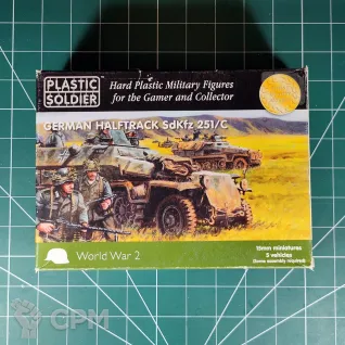 Описание картинки WW2V15003 German SdKfz 251 Ausf C Halftrack от Vault Boy по цене 2 998руб | Свободный Рынок Миниатюр - СРМ