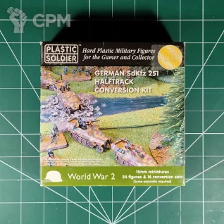 Описание картинки WW2V15013 German SdKfz 251 Halftrack Conversion Kit + Ханомаг x4 от Vault Boy по цене 3 298руб | Свободный Рынок Миниатюр - СРМ