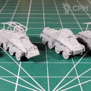 Описание картинки WW2V15031 German SdKfz 231 8 rad Armoured Car x10 от Vault Boy по цене 6 498руб | Свободный Рынок Миниатюр - СРМ